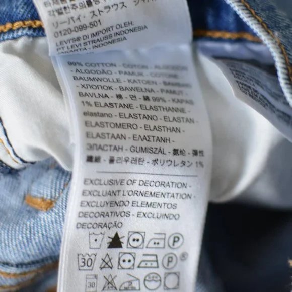 Levi's Wedgie Straight Jeans - Picture 7 of 8